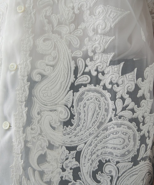 TAAKK(ターク)の「【TAAKK】Short Sleeve Shirt(シャツ/ブラウス・メンズ・ホワイト/ブラック・3/2)」の8枚目の写真