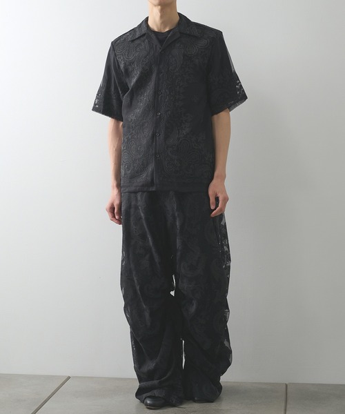 TAAKK(ターク)の「【TAAKK】Short Sleeve Shirt(シャツ/ブラウス・メンズ・ホワイト/ブラック・3/2)」の10枚目の写真