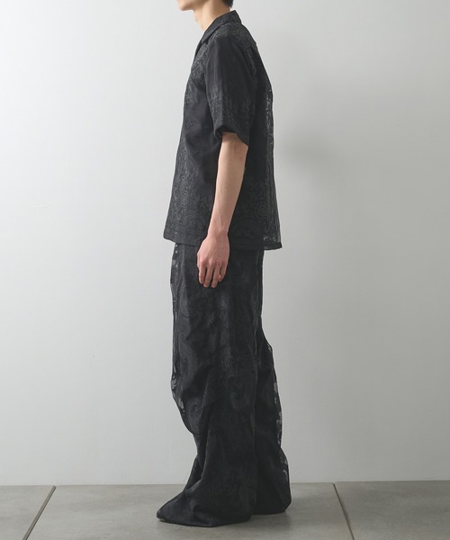 TAAKK(ターク)の「【TAAKK】Short Sleeve Shirt(シャツ/ブラウス・メンズ・ホワイト/ブラック・3/2)」の11枚目の写真
