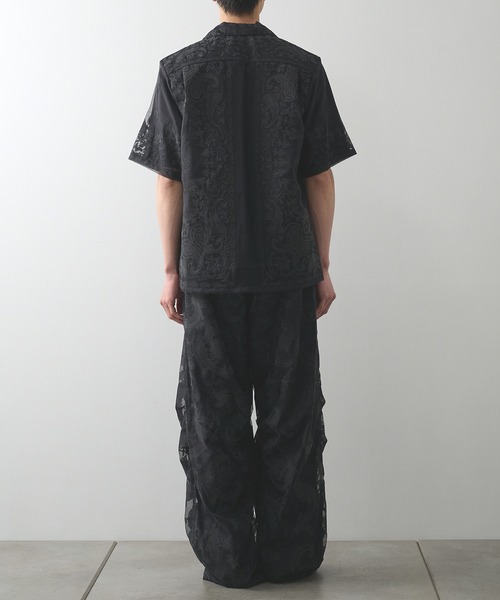 TAAKK(ターク)の「【TAAKK】Short Sleeve Shirt(シャツ/ブラウス・メンズ・ホワイト/ブラック・3/2)」の12枚目の写真