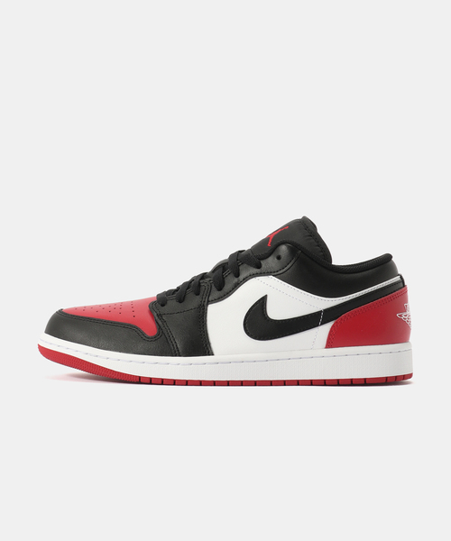 JORDAN BRAND(ジョーダンブランド)の「JORDAN BRAND AIR JORDAN 1 LOW 553558-161(スニーカー・メンズ・レッド・28.5cm/28cm/27.5cm/27cm/26.5cm/26cm)」の1枚目の写真