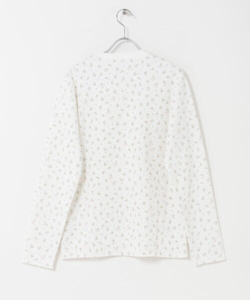 URBAN RESEARCH DOORS（アーバンリサーチドアーズ）の「『スタッフ企画』小花柄サーマルロングTシャツ（Tシャツ/カットソー・レディース・グレー/オフホワイト・FREE）」の10枚目の写真