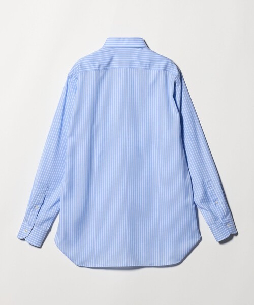 UNITED ARROWS（ユナイテッドアローズ）の「イージーケア AG パナマ ストライプ カッタウェイカラー シャツ 抗菌防臭 通気性（シャツ/ブラウス・メンズ・ライトブルー・38cm/39cm/41cm/40cm）」の9枚目の写真