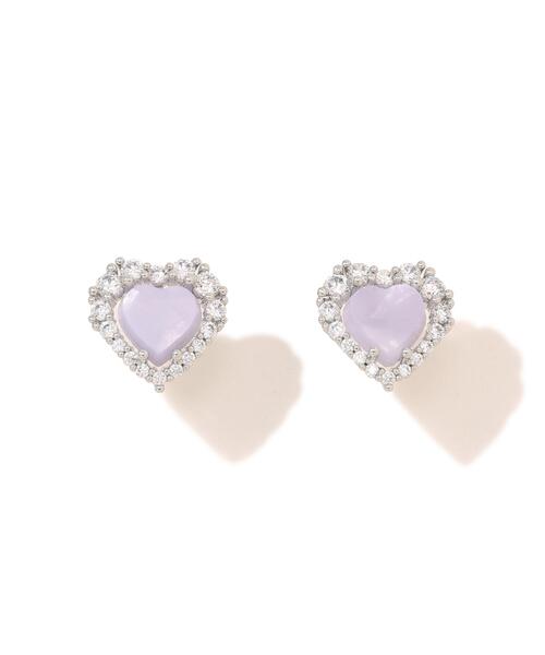 JILL by JILL STUART(ジルバイジルスチュアート)の「Cubicハートピアス(ピアス(両耳用)・レディース・ゴールド/シルバー・FREE)」の19枚目の写真
