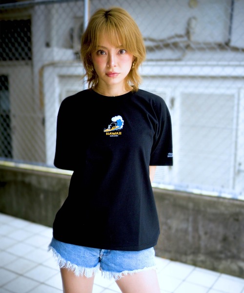WESTSEA(ウエストシー)の「CLAUDIO PANDIANI グラフィックプリント 半袖Tシャツ(Tシャツ/カットソー・メンズ・ブラック/ホワイト/ブラック系その他/ホワイト系その他/ブラック系その他2/ホワイト系その他2・M/L)」の5枚目の写真