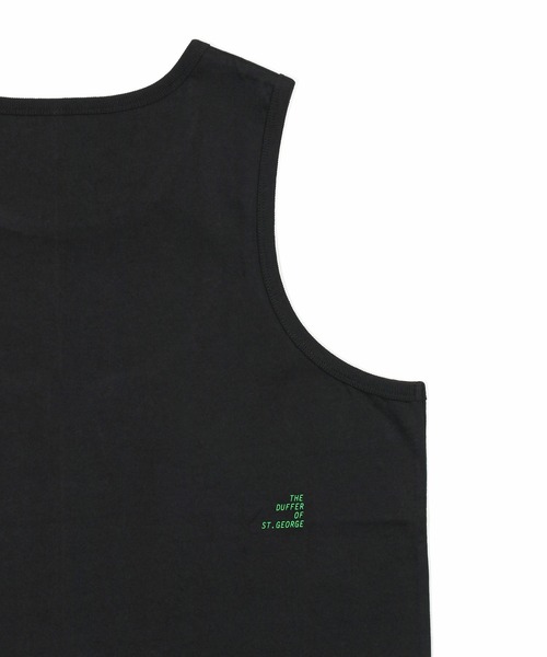 The DUFFER of ST.GEORGE(ザダファーオブセントジョージ)の「8oz HEAVY WEIGHT TANK TOP:セットアップ対応 8オンス ヘビーウェイト タンクトップ(Tシャツ/カットソー・メンズ・オフホワイト/スミクロ/ベージュ/ネイビー・XX-LARGE/MEDIUM/LARGE/X-LARGE)」の21枚目の写真