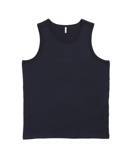 The DUFFER of ST.GEORGE(ザダファーオブセントジョージ)の「8oz HEAVY WEIGHT TANK TOP:セットアップ対応 8オンス ヘビーウェイト タンクトップ(Tシャツ/カットソー・メンズ・オフホワイト/スミクロ/ベージュ/ネイビー・XX-LARGE/MEDIUM/LARGE/X-LARGE)」の18枚目の写真