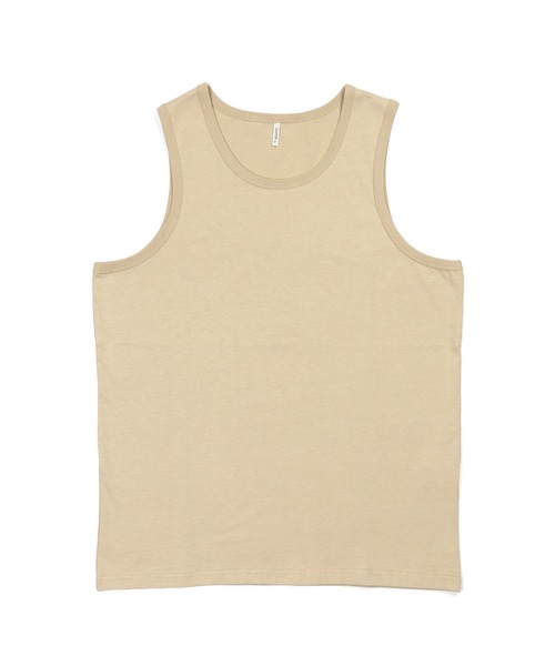 The DUFFER of ST.GEORGE(ザダファーオブセントジョージ)の「8oz HEAVY WEIGHT TANK TOP:セットアップ対応 8オンス ヘビーウェイト タンクトップ(Tシャツ/カットソー・メンズ・オフホワイト/スミクロ/ベージュ/ネイビー・XX-LARGE/MEDIUM/LARGE/X-LARGE)」の17枚目の写真