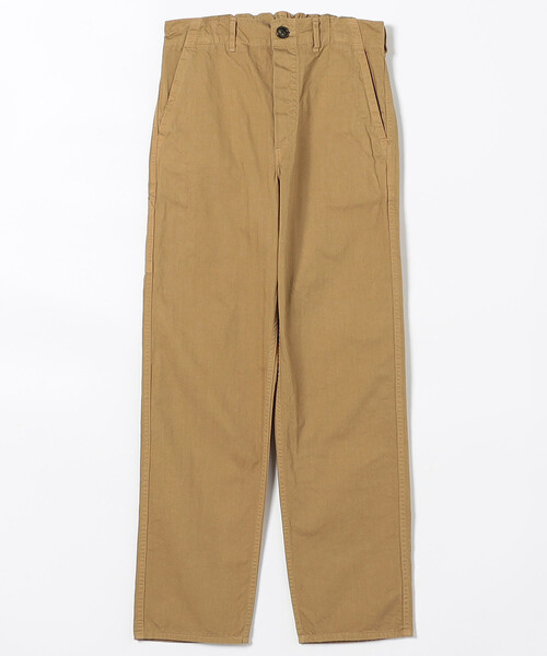 FREAK'S STORE(フリークスストア)の「Orslow/オアスロウ FRENCH WORK PANTS (UNISEX)/フレンチワークパンツ(ユニセックス)(チノパンツ・レディース・ベージュ・0/1)」の1枚目の写真