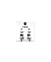 WEGO/【6点セット】モチーフセットピアス