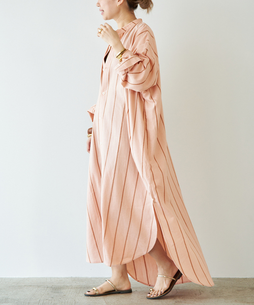 Deuxieme Classe(ドゥーズィエムクラス)の「【MARRAKSHI LIFE/マラケシュ ライフ】 THE LONG SHIRT DRESS(ワンピース・レディース・ベージュ/キャメル/アイボリー・FREE)」の18枚目の写真