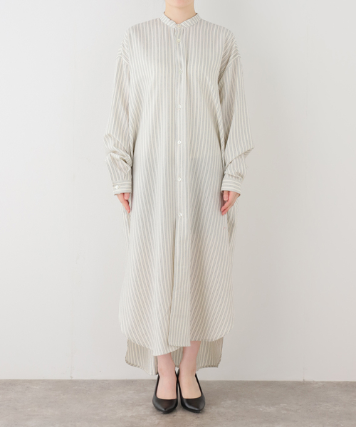 Deuxieme Classe(ドゥーズィエムクラス)の「【MARRAKSHI LIFE/マラケシュ ライフ】 THE LONG SHIRT DRESS(ワンピース・レディース・ベージュ/キャメル/アイボリー・FREE)」の22枚目の写真