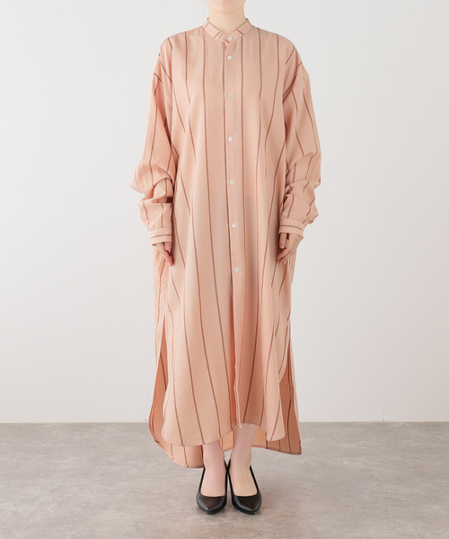 Deuxieme Classe(ドゥーズィエムクラス)の「【MARRAKSHI LIFE/マラケシュ ライフ】 THE LONG SHIRT DRESS(ワンピース・レディース・ベージュ/キャメル/アイボリー・FREE)」の5枚目の写真