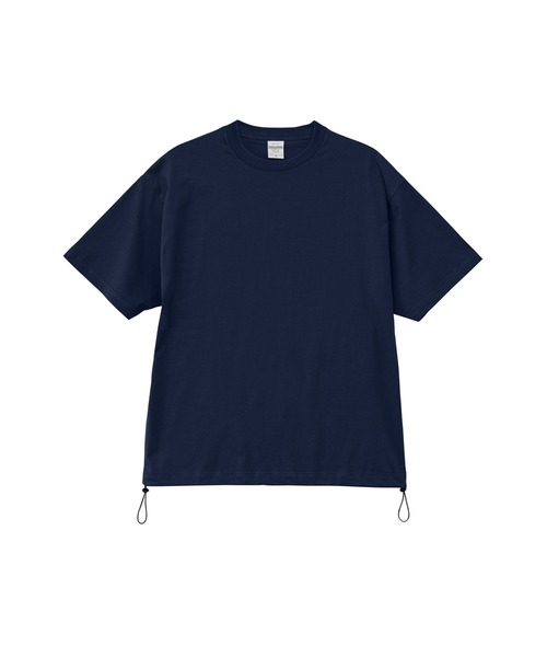 United Athle(ユナイテッドアスレ)の「UnitedAthle ユナイテッドアスレ 裾ドローコード Tシャツ(Tシャツ/カットソー・メンズ・アイボリー/ダークブラウン系/ブラック/ホワイト/ネイビー/スミクロ・XL/L/M)」の6枚目の写真