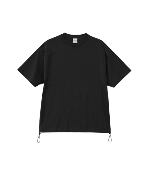 United Athle(ユナイテッドアスレ)の「UnitedAthle ユナイテッドアスレ 裾ドローコード Tシャツ(Tシャツ/カットソー・メンズ・アイボリー/ダークブラウン系/ブラック/ホワイト/ネイビー/スミクロ・XL/L/M)」の3枚目の写真