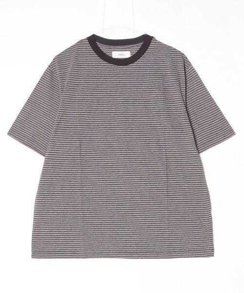 marka(マーカ)の「CREW NECK TEE M26B12CS01B(Tシャツ/カットソー・メンズ・ブラウン/グレー・1/2/3)」の1枚目の写真