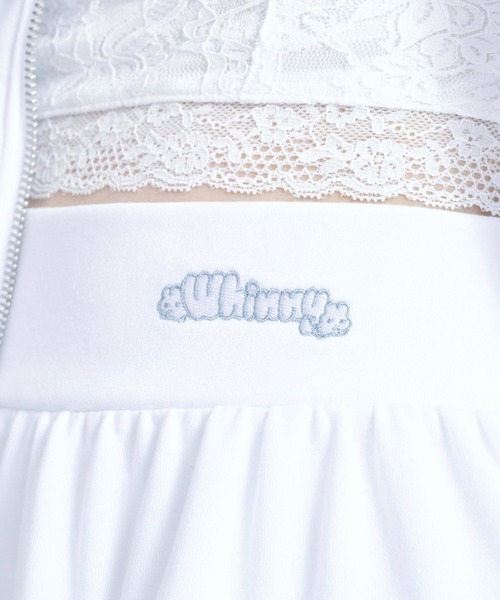 Whinny(ホワイニー)の「Whinny/【Whinny×やさうさちゃん】ロマンチストやさうさちゃんスカート(スカート・レディース・グレー/ホワイト/ブラック・FREE)」の19枚目の写真