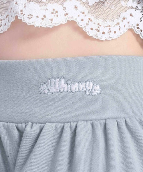 Whinny(ホワイニー)の「Whinny/【Whinny×やさうさちゃん】ロマンチストやさうさちゃんスカート(スカート・レディース・グレー/ホワイト/ブラック・FREE)」の8枚目の写真