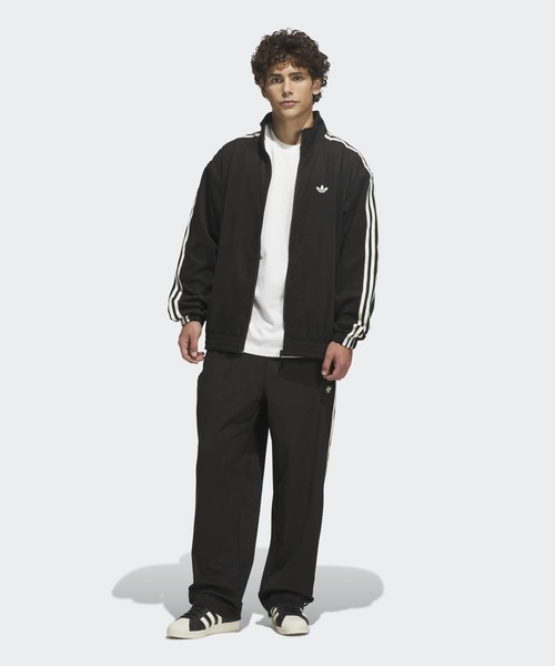 adidas(アディダス)の「スケートボーディング ビンテージ スーパーファイヤー トラックトップ(ジャージ) / アディダスオリジナルス adidas Originals(ジャージ・メンズ・ブラック・3XL/XX-LARGE/X-LARGE/LARGE/SMALL/MEDIUM/X-SMALL)」の6枚目の写真