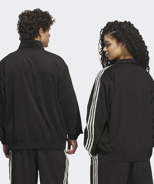 adidas(アディダス)の「スケートボーディング ビンテージ スーパーファイヤー トラックトップ(ジャージ) / アディダスオリジナルス adidas Originals(ジャージ・メンズ・ブラック・3XL/XX-LARGE/X-LARGE/LARGE/SMALL/MEDIUM/X-SMALL)」の2枚目の写真