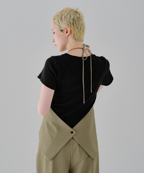 lit(リット)の「Halter Neck Tops(シャツ/ブラウス・レディース・ベージュ/ブラック・FREE)」の20枚目の写真
