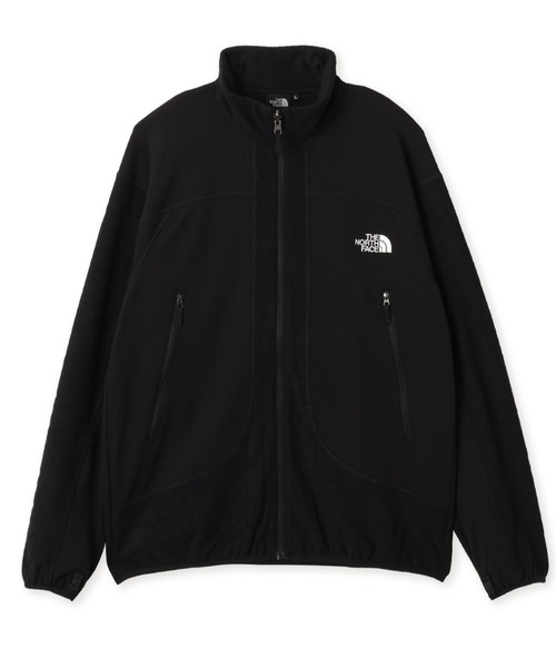 THE NORTH FACE(ザノースフェイス)の「THE NORTH FACE VERSA VENT FLEECE JACKET / ザ・ノース・フェイス バーサ ベント フリース ジャケット(その他アウター・メンズ・ブラック×パープル/ブラック/カーキ・L/M/S/XXL/XL)」の1枚目の写真
