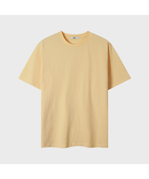 LEIRE(ルアール)の「90年代ヴィンテージフィットウォッシュドTシャツ (9色)(Tシャツ/カットソー・メンズ・ブラック/レッド/Cobalt/ライム/ブルー/イエロー/ライトグレー/ホワイト/チャコールグレー・MEDIUM/LARGE/X-LARGE/XX-LARGE)」の8枚目の写真