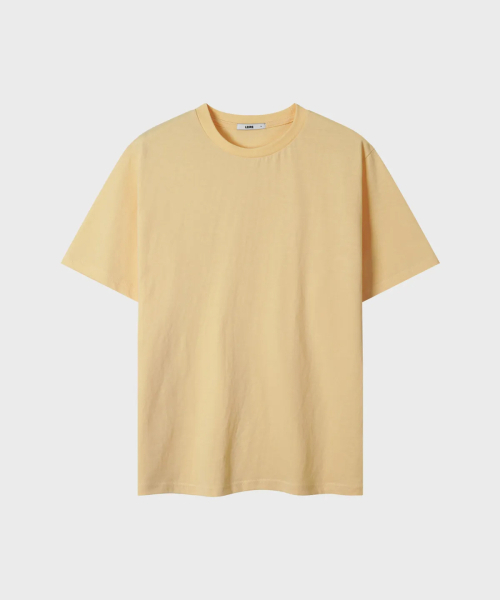 LEIRE(ルアール)の「90年代ヴィンテージフィットウォッシュドTシャツ (9色)(Tシャツ/カットソー・メンズ・ブラック/レッド/Cobalt/ライム/ブルー/イエロー/ライトグレー/ホワイト/チャコールグレー・MEDIUM/LARGE/X-LARGE/XX-LARGE)」の12枚目の写真