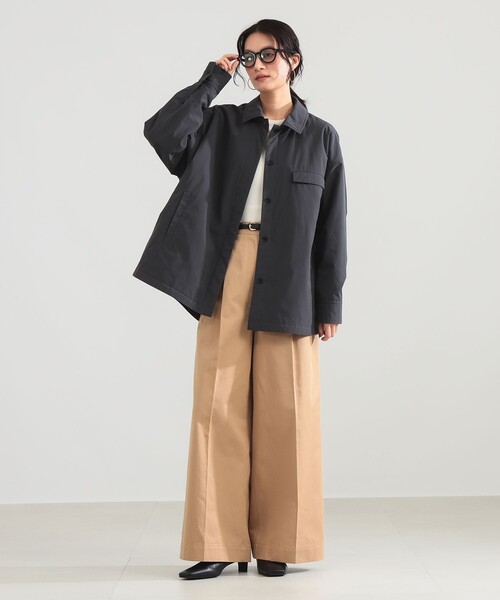 Demi-Luxe BEAMS(デミルクス ビームス)の「パディング 撥水 ブルゾン(ブルゾン・レディース・ダークグレー・36)」の5枚目の写真