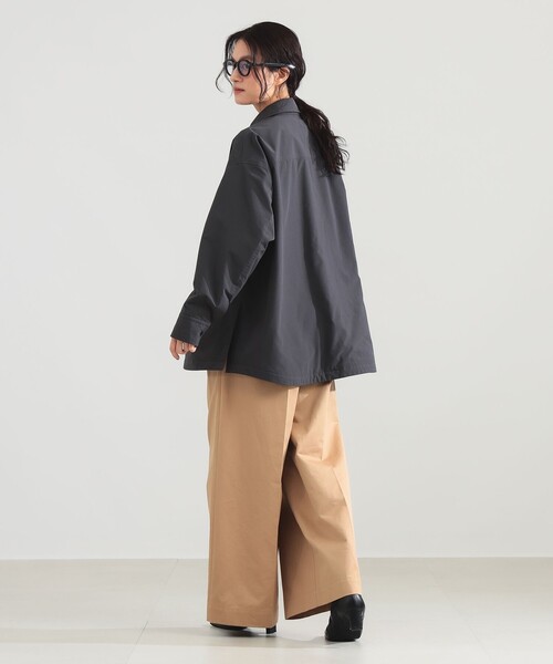 Demi-Luxe BEAMS(デミルクス ビームス)の「パディング 撥水 ブルゾン(ブルゾン・レディース・ダークグレー・36)」の7枚目の写真