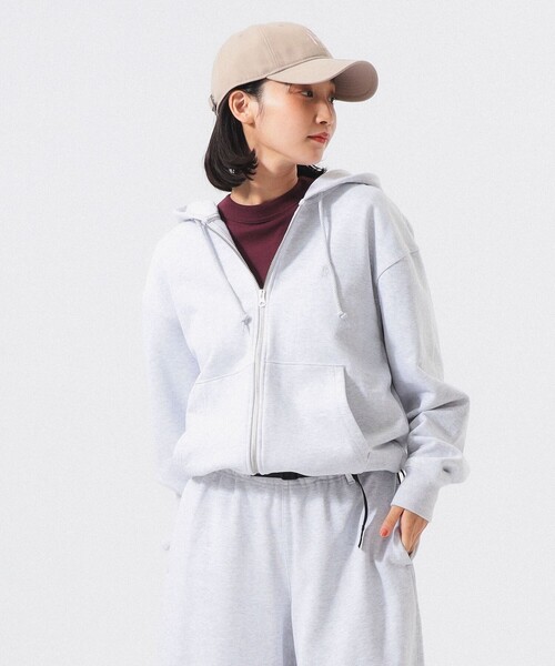 BEAMS BOY（ビームスボーイ）の「【別注】Gramicci / フルジップ パーカー（パーカー・レディース・ネイビー/アッシュグレー・S/XS）」の9枚目の写真