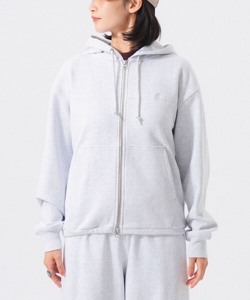 BEAMS BOY（ビームスボーイ）の「【別注】Gramicci / フルジップ パーカー（パーカー・レディース・ネイビー/アッシュグレー・S/XS）」の11枚目の写真