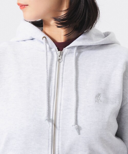 BEAMS BOY（ビームスボーイ）の「【別注】Gramicci / フルジップ パーカー（パーカー・レディース・ネイビー/アッシュグレー・S/XS）」の14枚目の写真