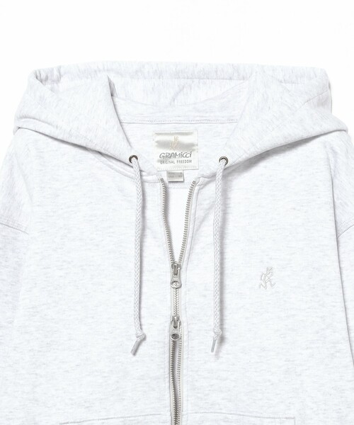 BEAMS BOY(ビームスボーイ)の「【別注】Gramicci / フルジップ パーカー(パーカー・レディース・ネイビー/アッシュグレー・S/XS)」の20枚目の写真