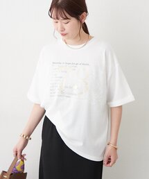フロントレースロゴTシャツ