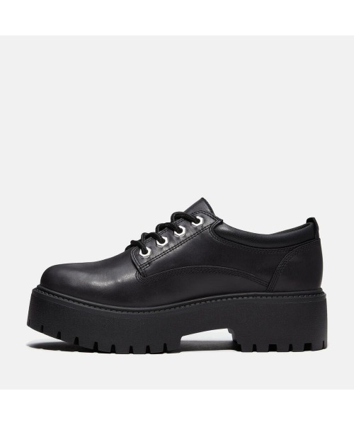 Timberland(ティンバーランド)の「ストーン ストリート レース アップ シューズ レディース(モカシン/デッキシューズ・レディース・ブラック・23.5cm/23.0cm/22.5cm/25.0cm/24.5cm/24.0cm)」の5枚目の写真