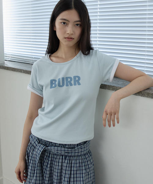 RENSE(レンセ)の「BURR Graphic Tee Blue(Tシャツ/カットソー・レディース・その他・OS)」の2枚目の写真