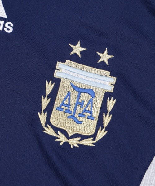 adidas Originals(アディダスオリジナルス)の「adidas WC Argentina National Team Away Jersey Messi JN3709(Tシャツ/カットソー・メンズ・ネイビー・L/M/S)」の6枚目の写真