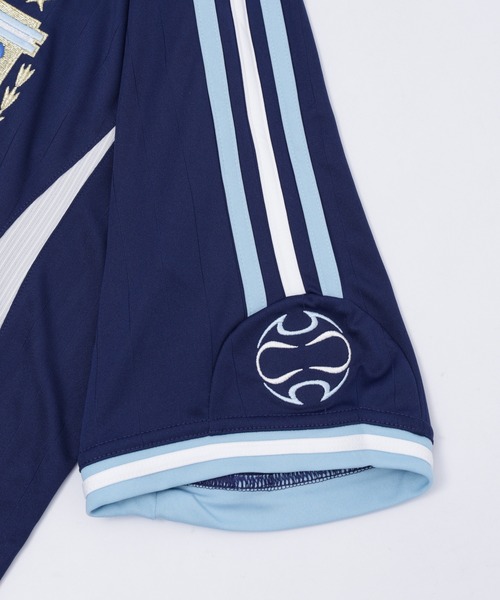 adidas Originals(アディダスオリジナルス)の「adidas WC Argentina National Team Away Jersey Messi JN3709(Tシャツ/カットソー・メンズ・ネイビー・L/M/S)」の7枚目の写真