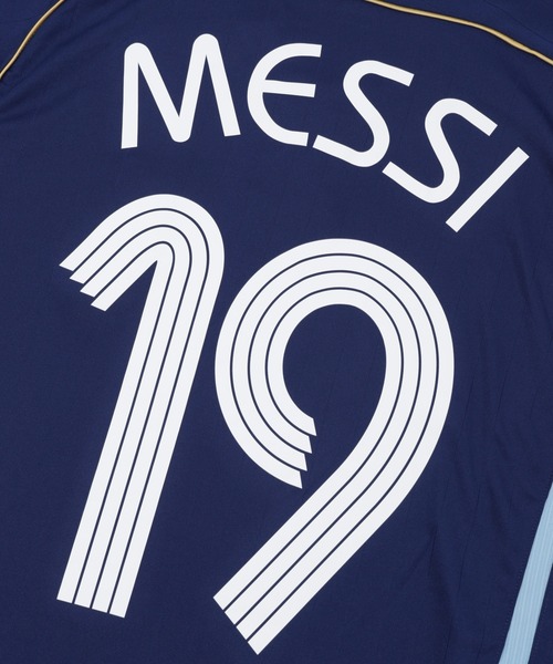 adidas Originals(アディダスオリジナルス)の「adidas WC Argentina National Team Away Jersey Messi JN3709(Tシャツ/カットソー・メンズ・ネイビー・L/M/S)」の10枚目の写真