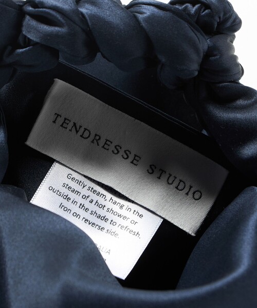 Steven Alan(スティーブンアラン)の「<TENDRESSE STUDIO >KNOTTED STRAP BAG/ハンドバッグ(ハンドバッグ・レディース・ネイビー・FREE)」の8枚目の写真