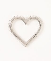 BASICKS（ベイシックス）の「Spiky Heart Carabiner / a-AC18（キーホルダー）」