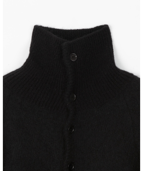 THEENDQUESTION(ジエンドクエスチョン)の「Kid mohair button turtle knit top / BLACK(ニット/セーター・レディース・その他・FREE)」の3枚目の写真