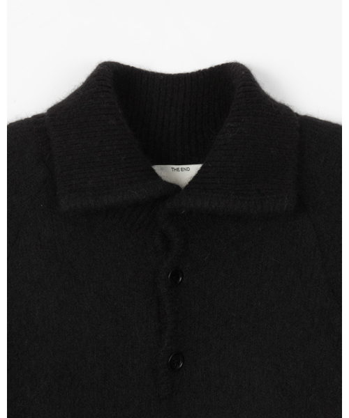 THEENDQUESTION(ジエンドクエスチョン)の「Kid mohair button turtle knit top / BLACK(ニット/セーター・レディース・その他・FREE)」の4枚目の写真