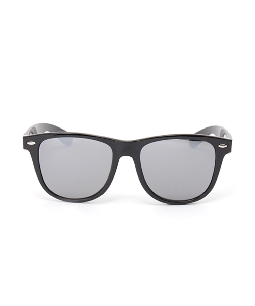 WHO'S WHO gallery（フーズフーギャラリー）の「ミラーグラス（サングラス・メンズ・ブラック/ホワイト・FREE）」の3枚目の写真