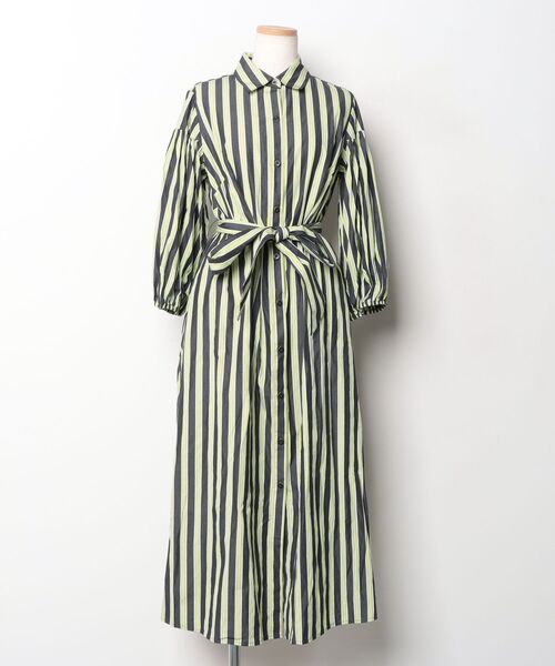 kate spade NEW YORK ストライプ柄 シャツワンピース セール/ブランド古着】ストライプ柄シャツワンピース（シャツ