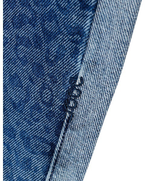 #Re:room（リルーム）の「レオパードパターンワイドデニムパンツ（デニムパンツ・メンズ・ブルー/ブラック・SMALL/MEDIUM/LARGE）」の15枚目の写真