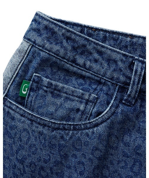 #Re:room（リルーム）の「レオパードパターンワイドデニムパンツ（デニムパンツ・メンズ・ブルー/ブラック・SMALL/MEDIUM/LARGE）」の14枚目の写真