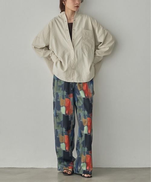 hunch（ハンチ）の「ジョーゼット柄 イージーパンツ（その他パンツ・レディース・ブラウン系その他/グレー系その他・FREE）」の13枚目の写真