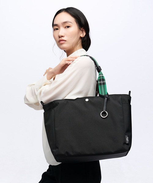 Breath TOPKAPI(ブレストプカピ)の「【Breath TOPKAPI】チェックハンドル トートバッグ L / A4 / 撥水(トートバッグ・レディース・ブラウン/ブラック・FREE)」の22枚目の写真